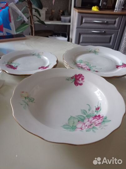 Тарелки дулево СССР