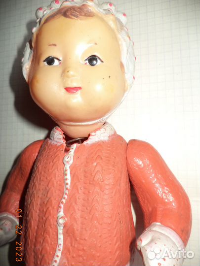 Кукла целлулоид ссср.50-е года