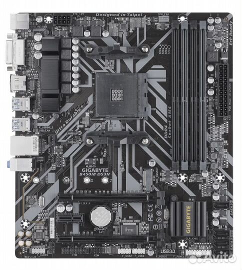 Комплект Ryzen 5500+Gigabyte B450m DS3H+16/32Гб