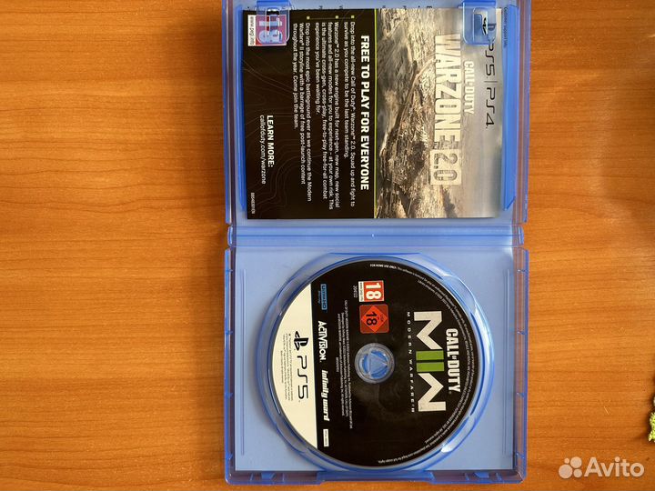 Call of duty modern warfare 2 PS5 диск