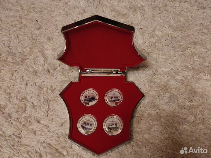 Серебряный набор монет Ниуэ 