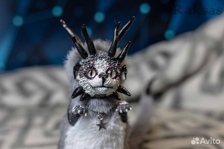 Игрушка ручной работы - Дракошик