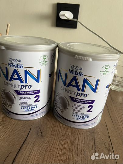 Детская смесь NAN гипоаллергенный 2