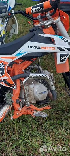 Питбайк Regulmoto Five оранжевый