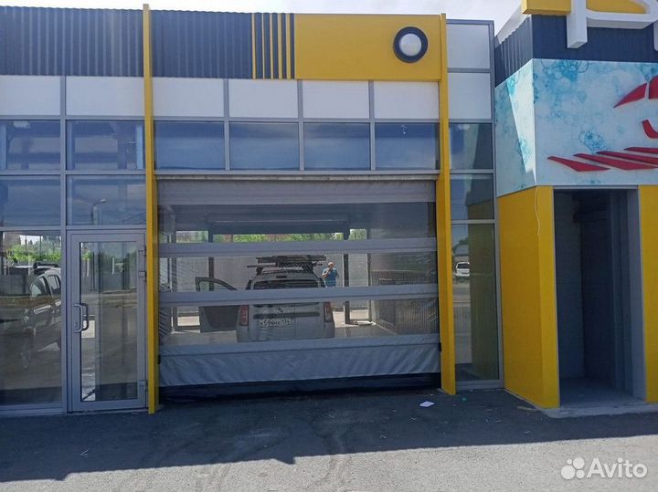 Скоростные рулонные ворота пвх для производства