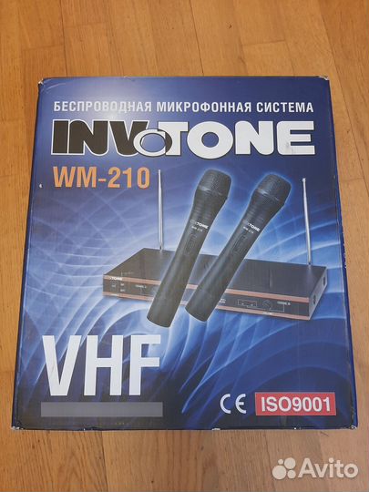 Радиосистема Invotone WM210 (два радиомикрофона)