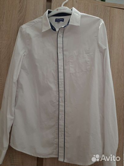 Рубашка школьная для мальчика 152