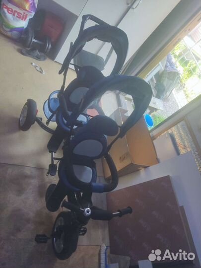 Прогулочная коляска велосипед для двойни