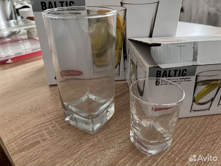 Набор стаканы и стопки Baltic