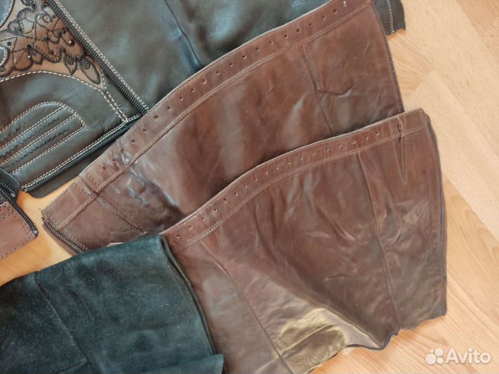 Голенища от сапог натуральная кожа