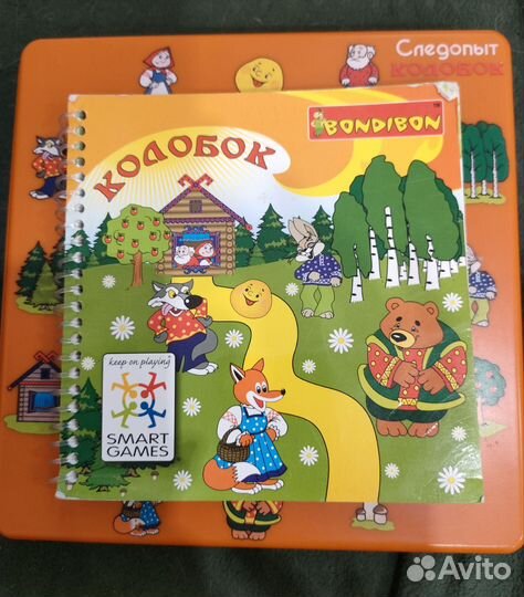 Игра Колобок следопыт bondibon