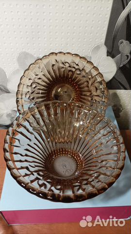 Стеклянную посуда СССР