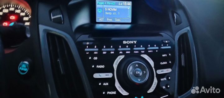 Головное устройство Sony рп-7 ford focus 3