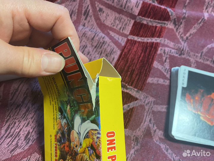 Игральные карты One punch man