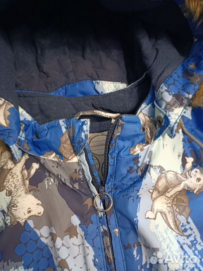 Зимний костюм для мальчика 86 huppa