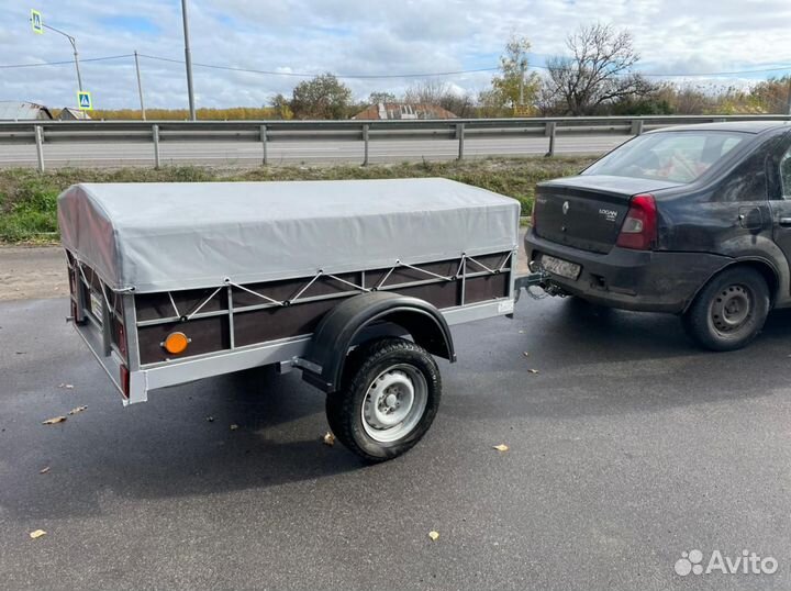 Прицеп Фермер 2М с тентом без колес