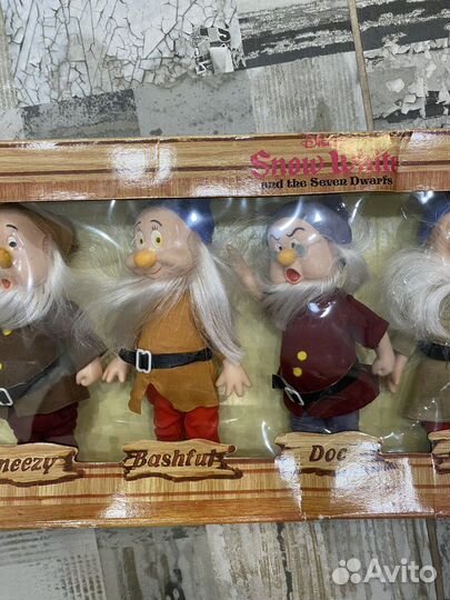 Disney Гномы, гном, куклы, Белоснежка и гномы