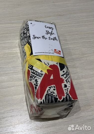 Сумка холщевая Бали сувенир