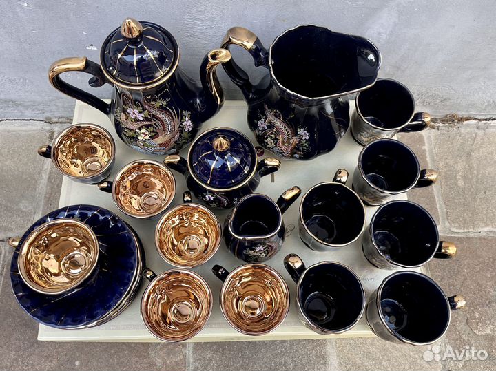 Кофейный сервиз Турция 80-ые OZ Anadolu Seramik