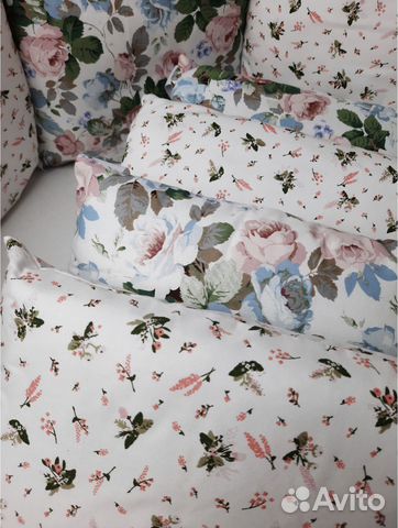 Бортики подушки в детскую кроватку