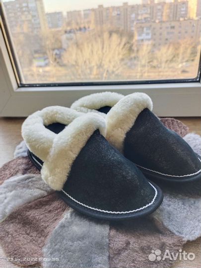 Чуни женские овчина
