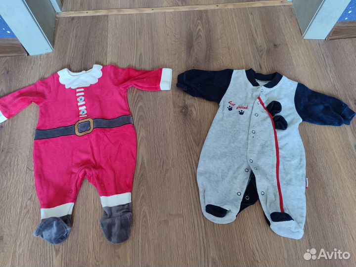 Пакет вещей от 0 до 6 месяцев