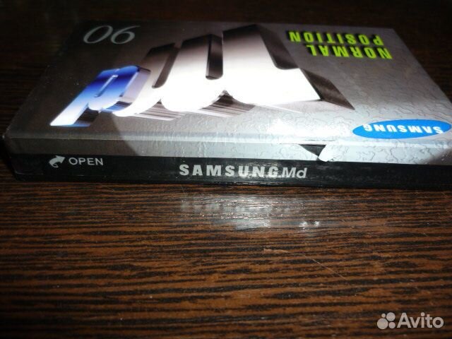 Аудиокассета samsung новая. Корея