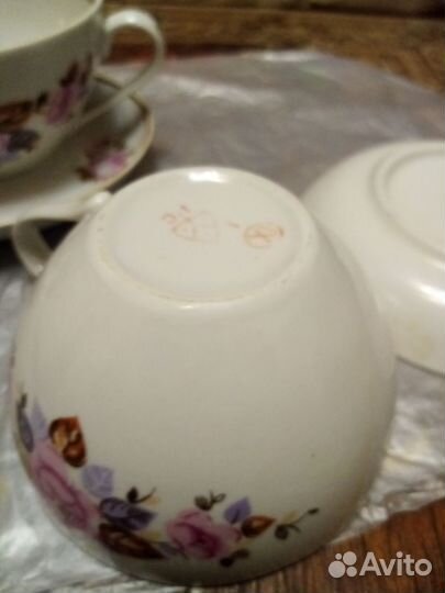 Чашка с блюдцем СССР