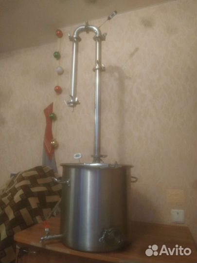 Дистиллятор самогонный аппарат 37 л /1.5 дюйма