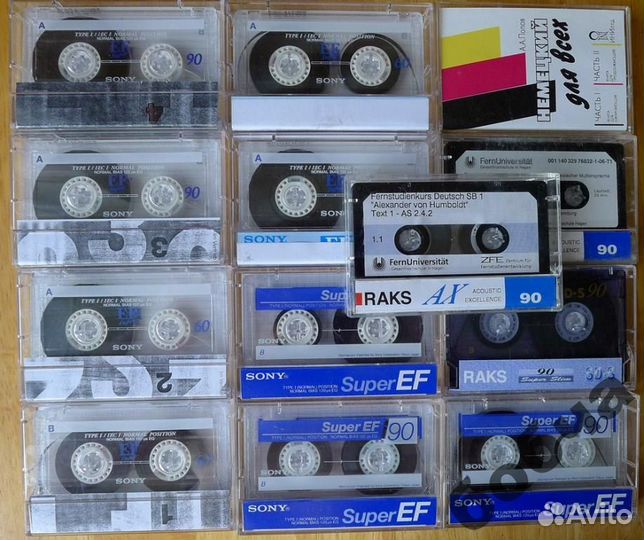 Аудио кассеты япония 90 мин В хорошем состоянии