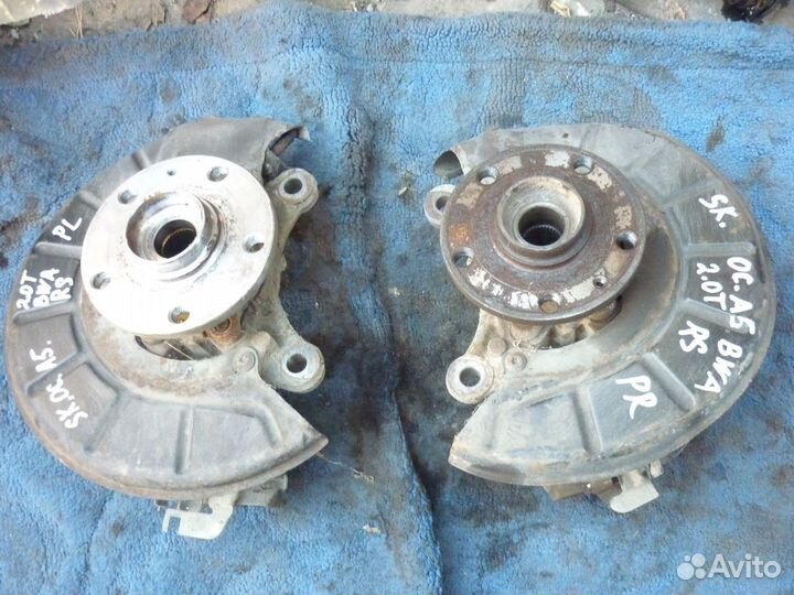 Поворотный кулак передний на шкода октавия а5 RS