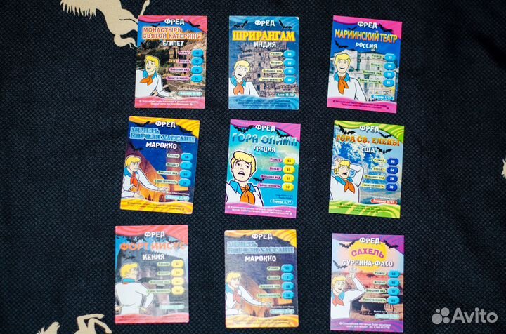 Карточки Скуби-Ду