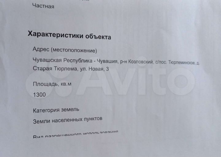 Участок 13 сот. (СНТ, ДНП)