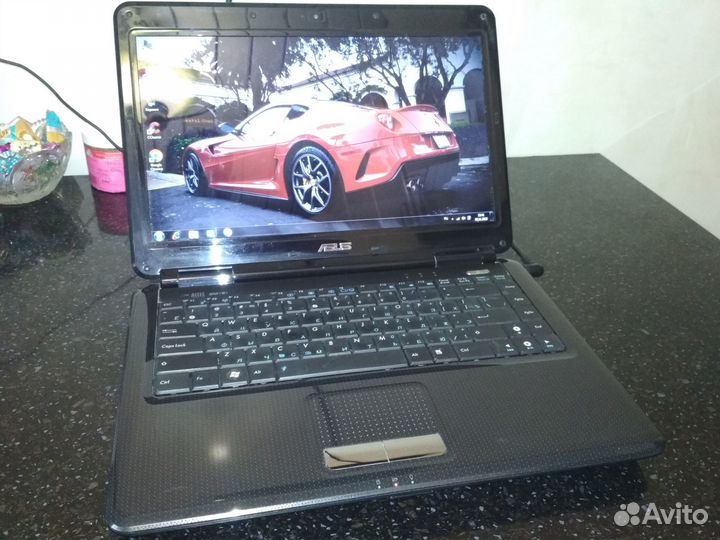 Ноутбук для дома и офиса asus K40