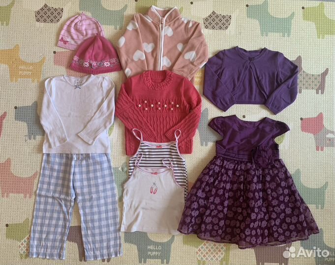 Пакет вещей на девочку 98 (2-3 года)