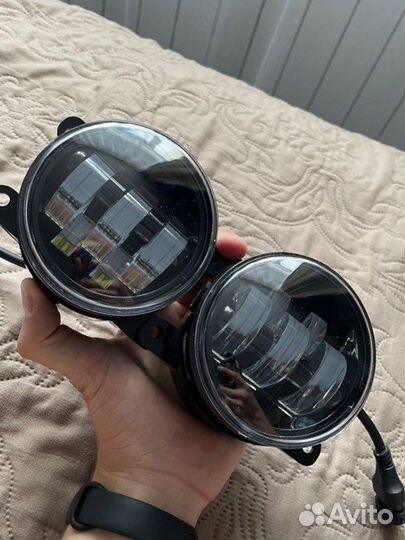 Туманки круглые Лада/Рено/Nissan 50W