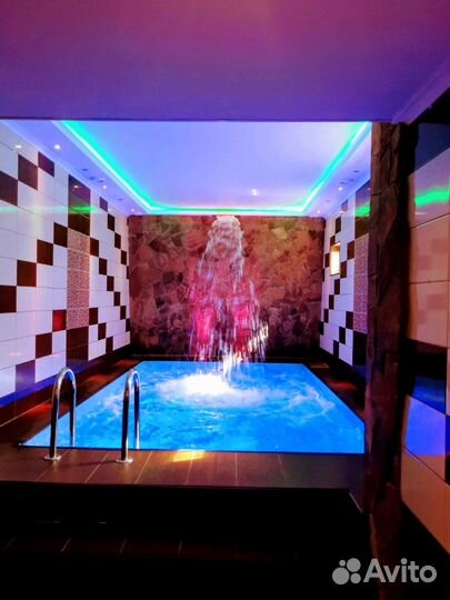 Сауна (большой тёплый бассейн)