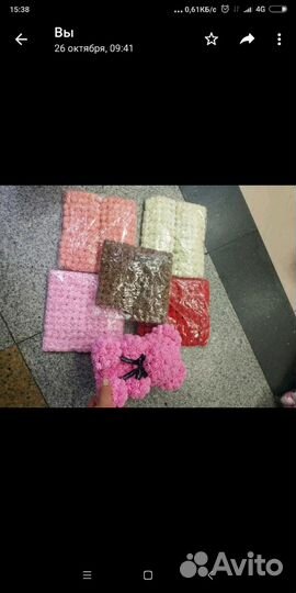 Мишки заготовки и розы