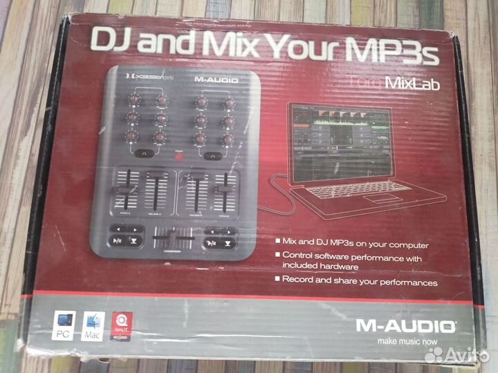 Dj контролер m-audio x-session pro