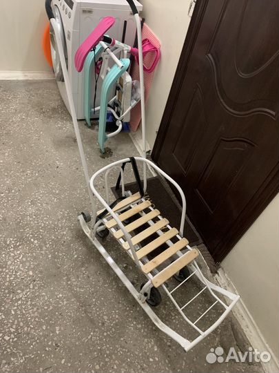 Коляска санки