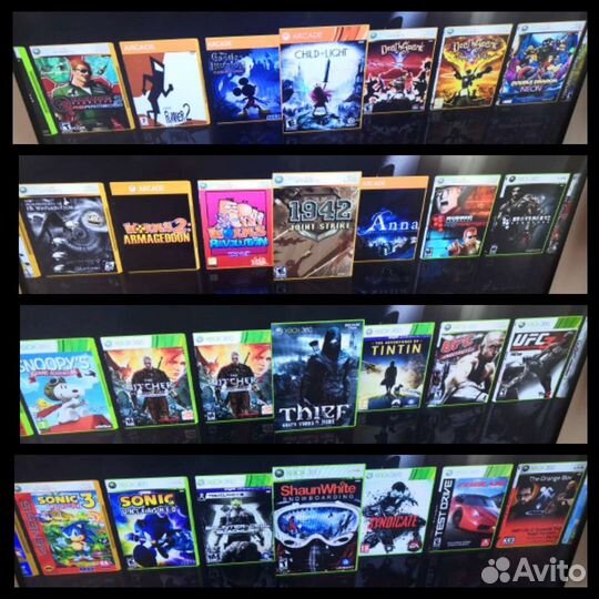 Игры на xbox 360 прошитый