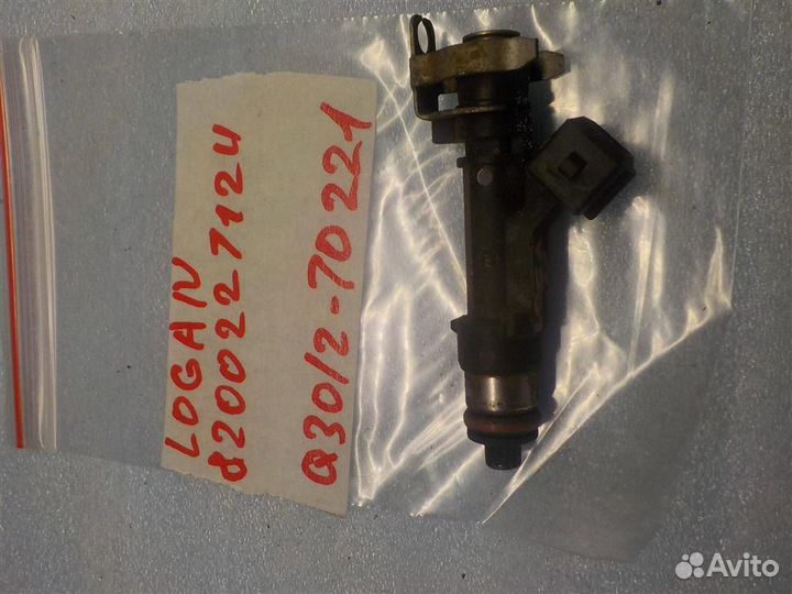 Форсунка инжекторная электрическая Renault Logan