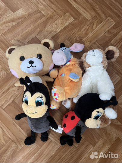 Мягкие игрушки пакетом