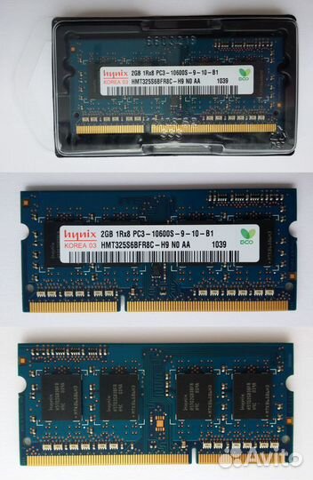 DDR3 sodimm 2Gb в отличном состоянии с гарантией