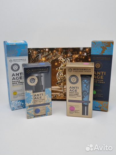 Набор косметики anti-age с новым годом