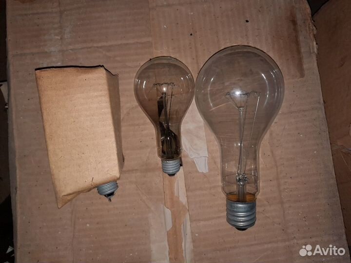 Лампа накаливания Е27, Е40