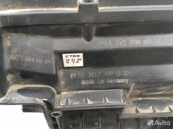 Mercedes Benz W203 Корпус воздушного фильтра