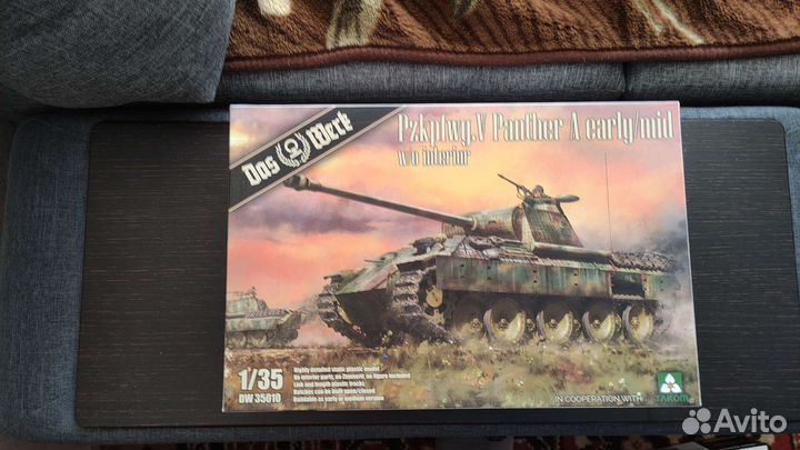 Модель танка Panther A Das Werk 1/35