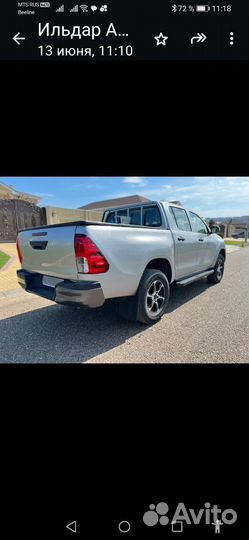 Toyota Hilux 2.4 МТ, 2020, 92 000 км