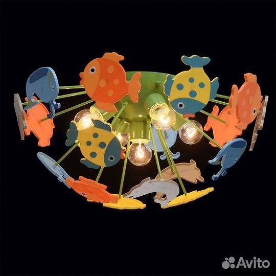 Люстра в детскую Улыбка бренда MW-light